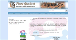 Desktop Screenshot of ipsgiordani.it